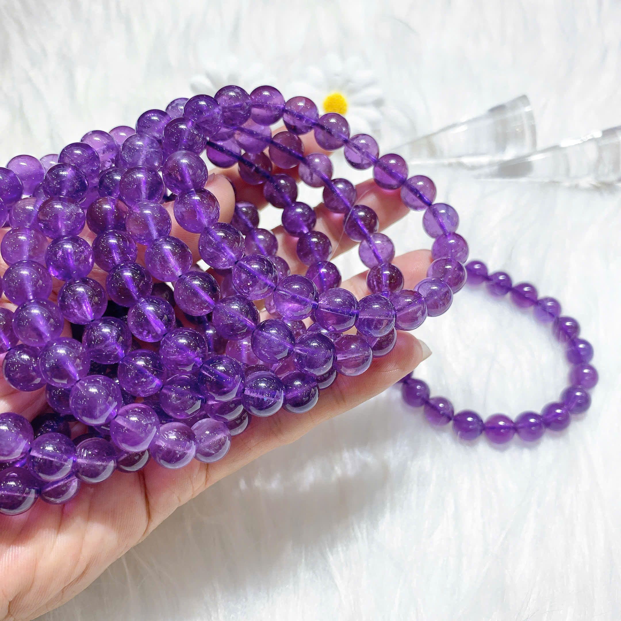 Amethyst - Vòng Tay Thạch Anh Tím